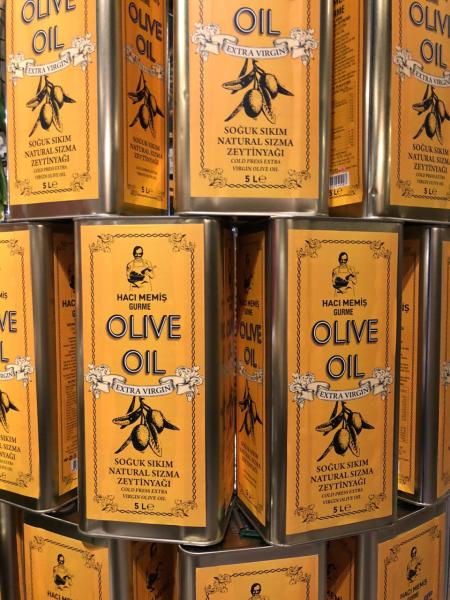 YENİ HASAT SOĞUK SIKIM NATUREL SIZMA ZEYTİNYAĞI 5LT