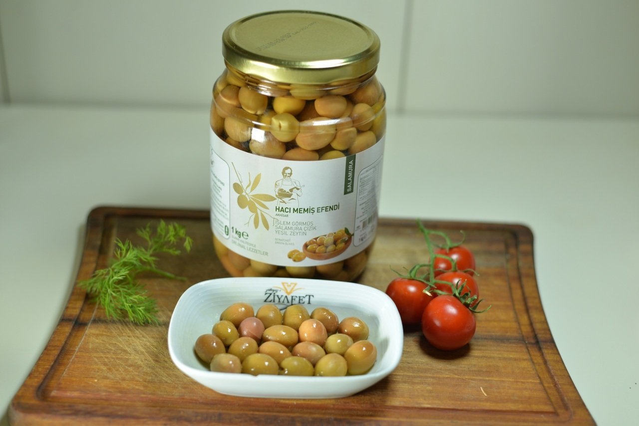 NATUREL KÖY KIRMA YEŞİL ZEYTİN