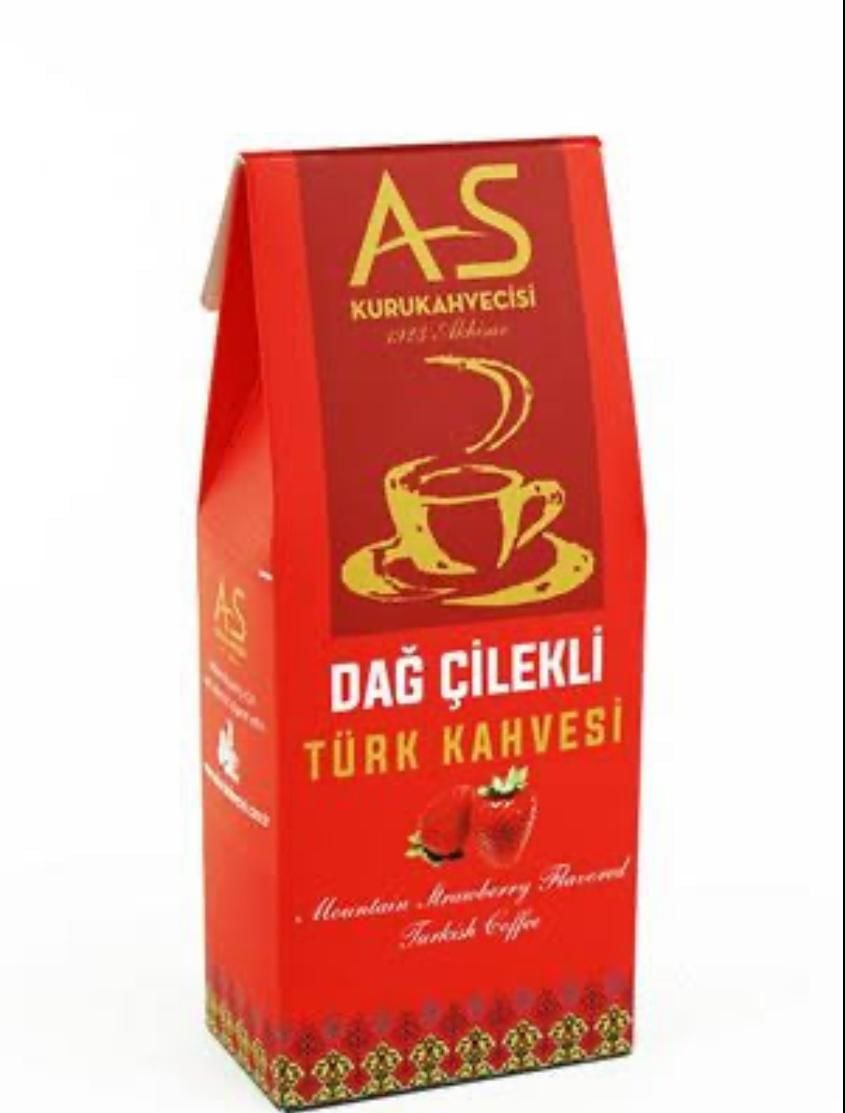 AS DAĞ ÇİLEKLİ TÜRK KAHVESİ 100GR